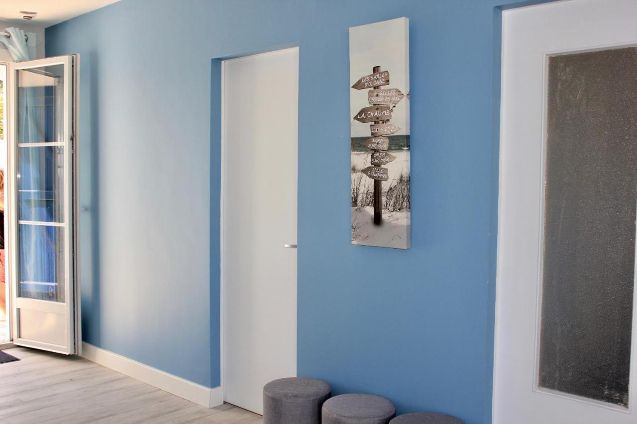 Maison Pour 6 Au Coeur De Saint-Hilaire-De-Riez Exteriör bild